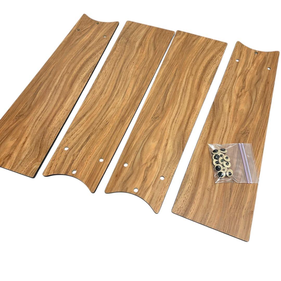 美品 JAVALO ELF シーリングファン ライト 4灯 リモコン付き LED