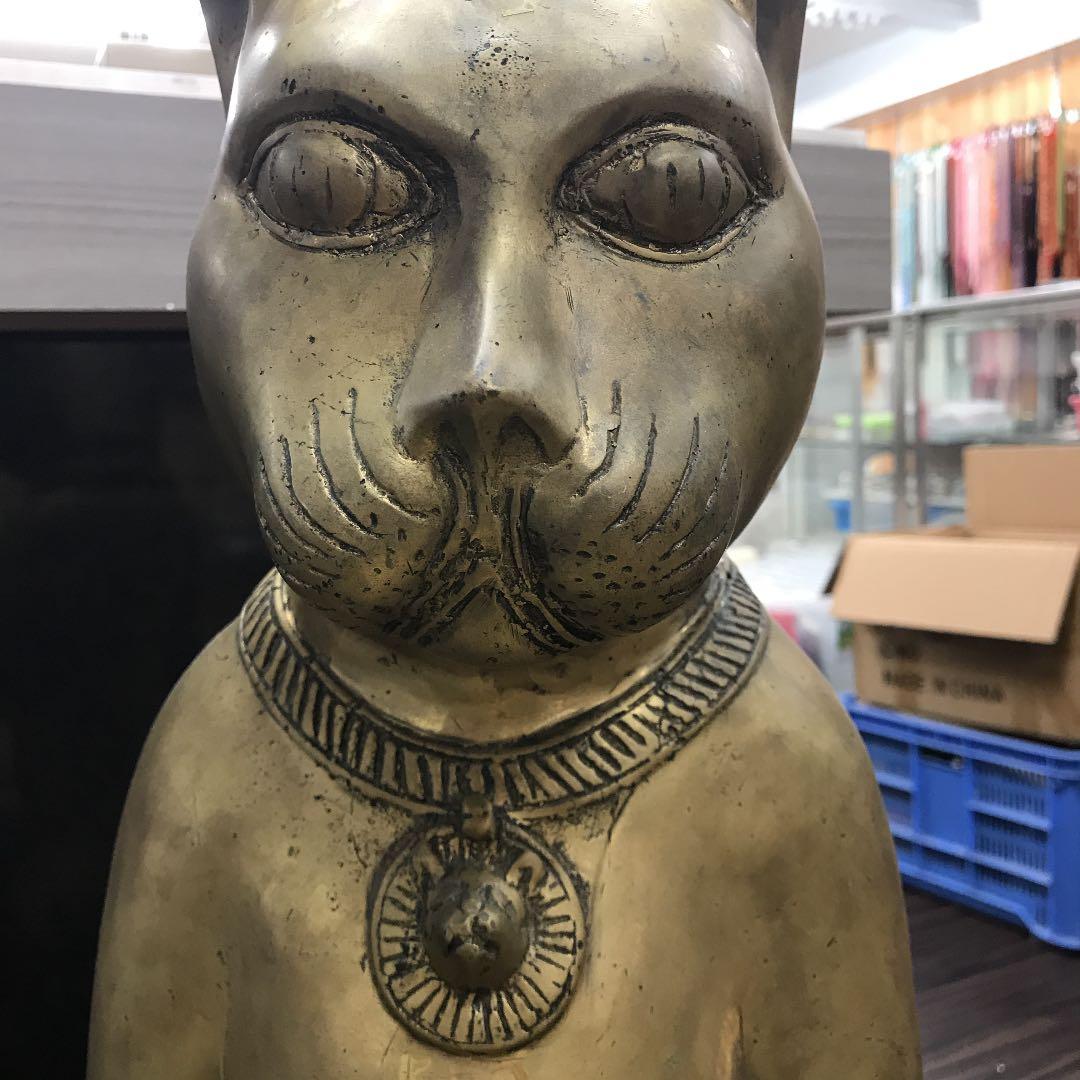 ネコ　ブロンズ