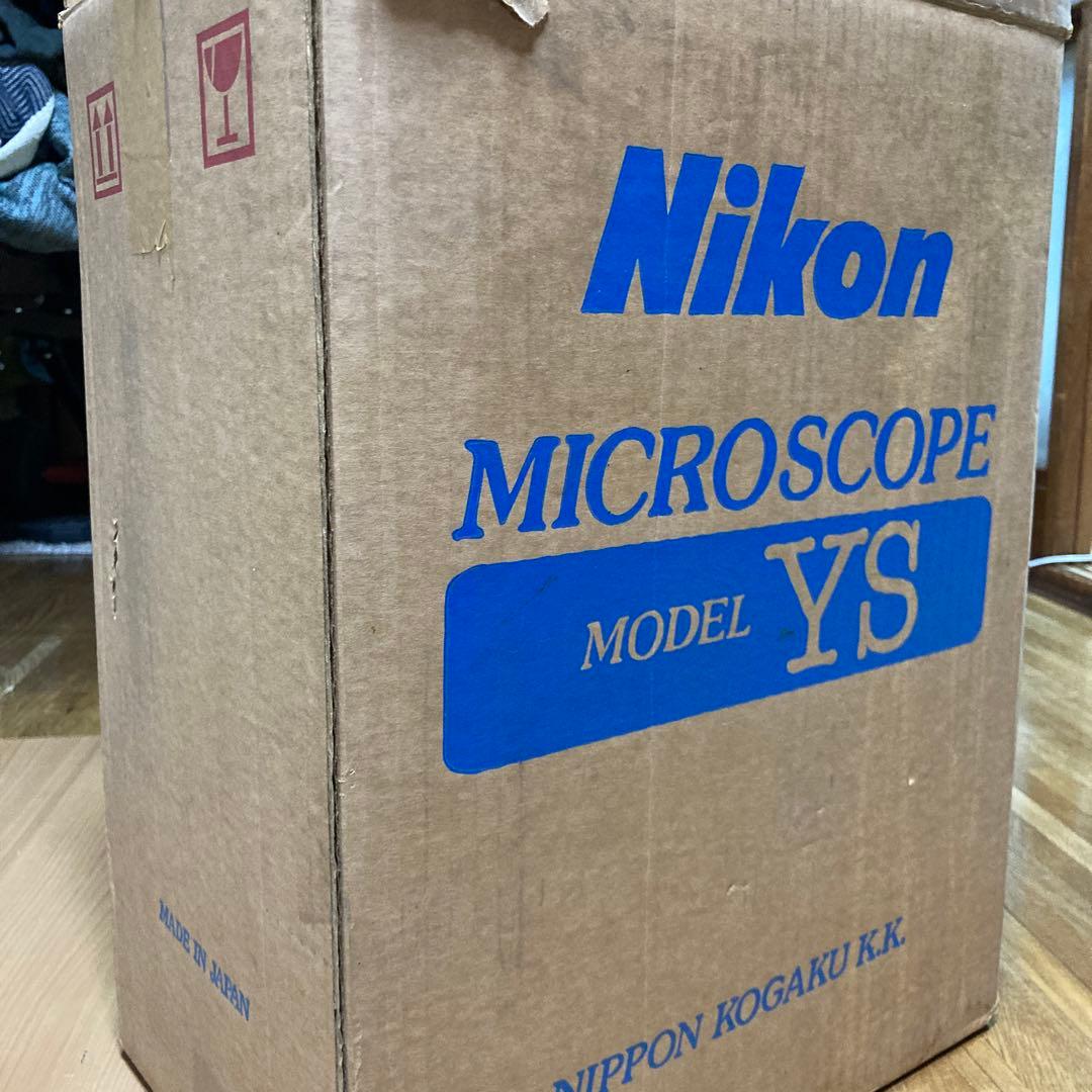 Nikon ニコン　単眼正立明視野顕微鏡　ハードケース+使用説明書付き