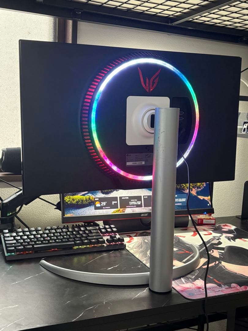 【ジャンク】LG 4k ゲーミングモニター 120hz