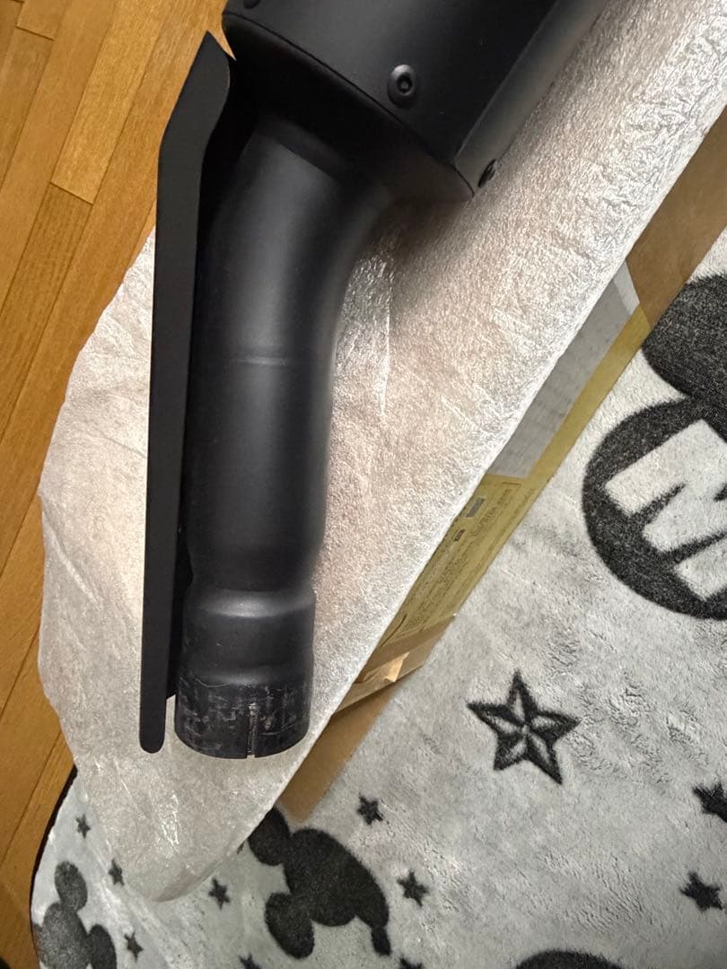 MORIWAKI ブラックマフラー 日本製