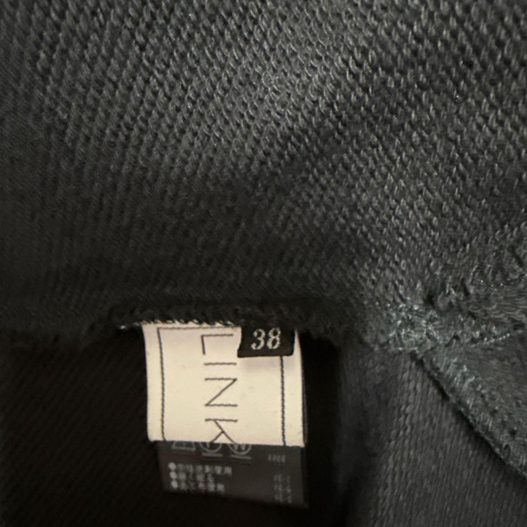 LINKABLE メッセージスウェットプルオーバー(ブラック)