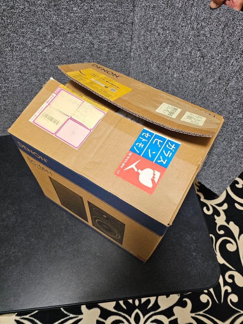 DENON 2ウェイスピーカー ブラウン