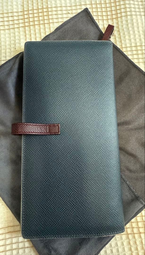 GLOBE TROTTER CONCORDE パスポートケース ダークグリーン