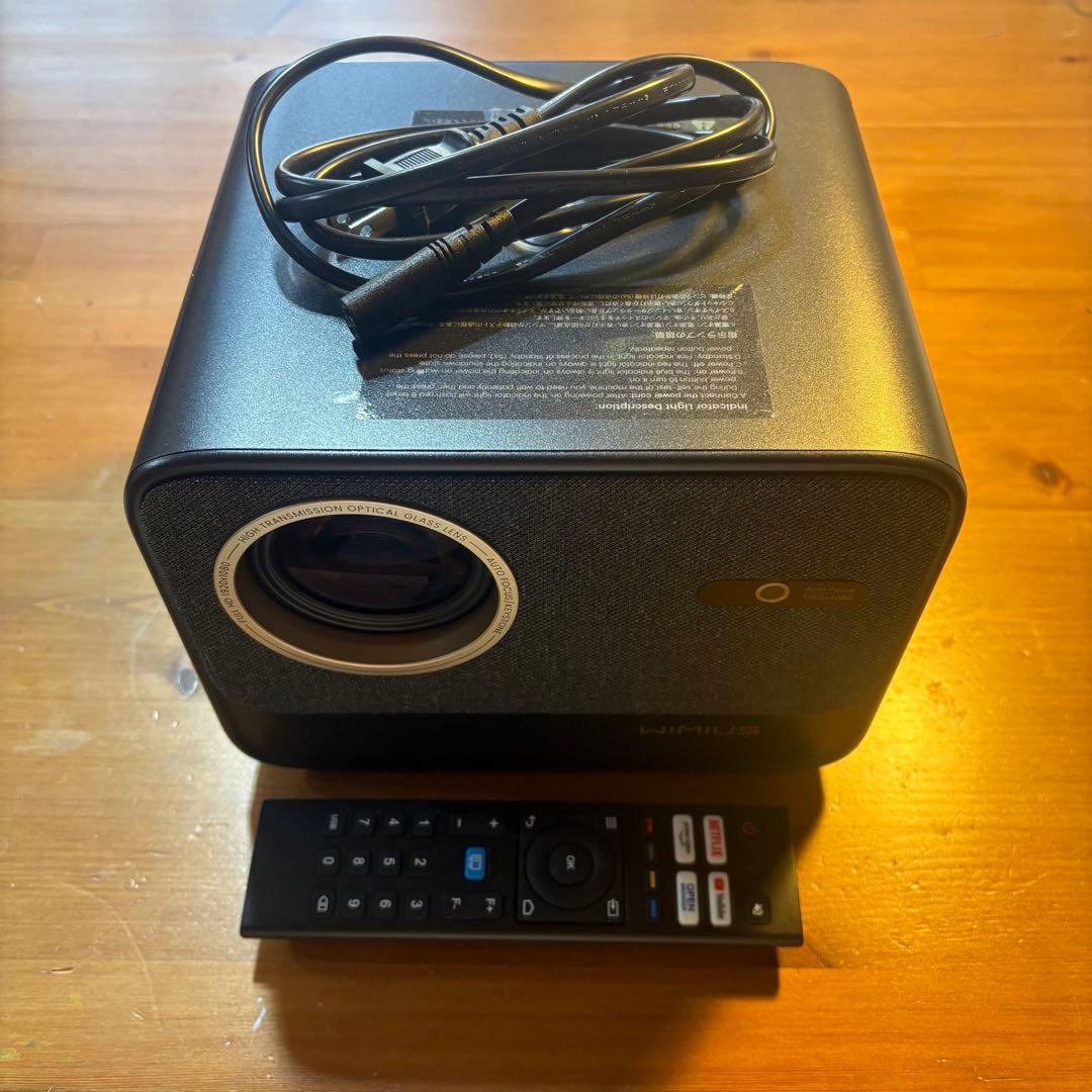 WiMiUS 4Kプロジェクター 本体 高輝度30000lm