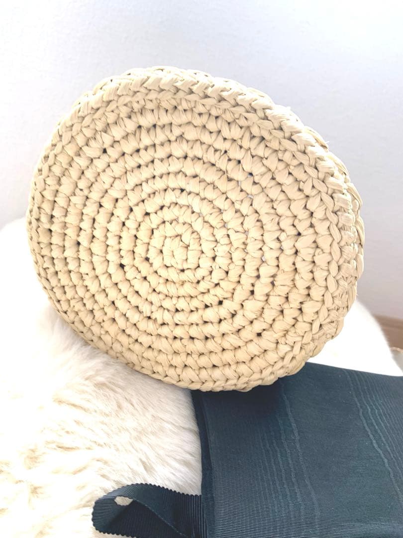 セリーヌ CELINE ティーンドローストリング かごバッグ