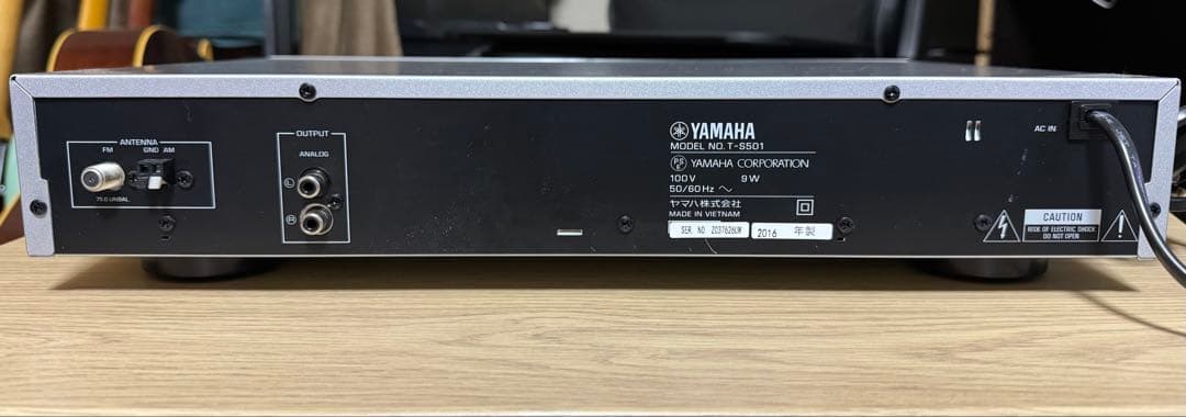 YAMAHA T-S501 FM/AMチューナー