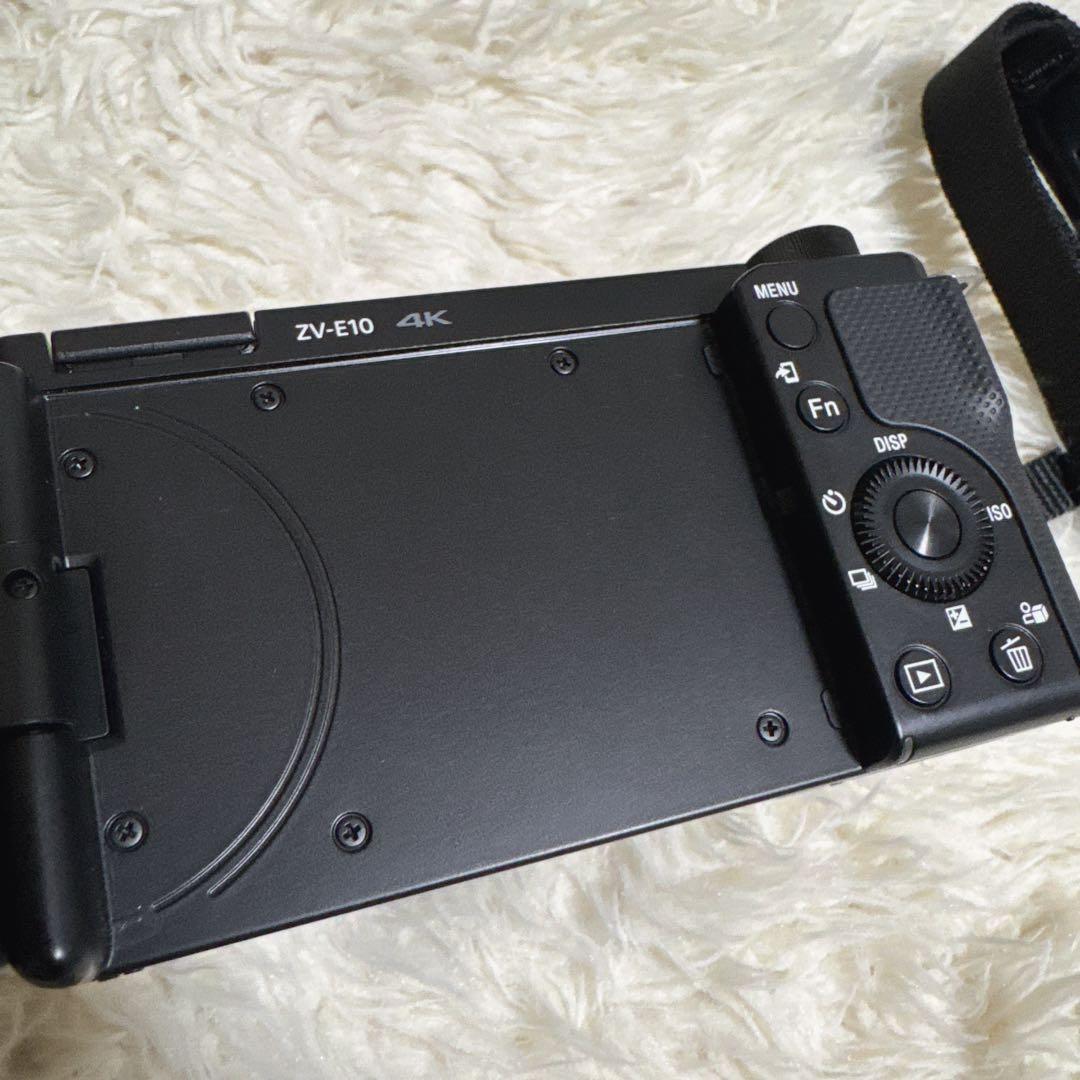 SONY VLOGCAM ZV-E10 ブラック　ズームレンズセット