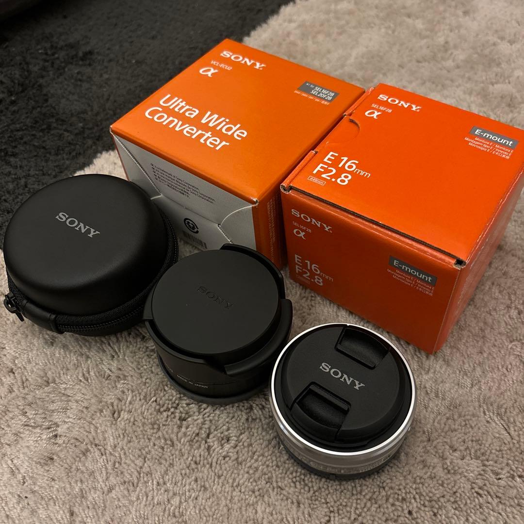 【新品同様品】sel16f28,vcl-ecuセット