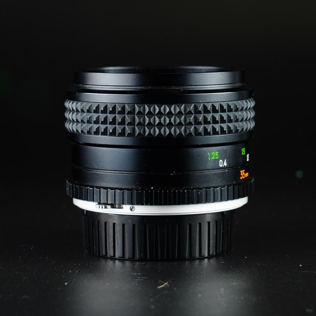 【極美品】 ミノルタ MC W.ROKKOR-HG 35mm F2.8 後 01