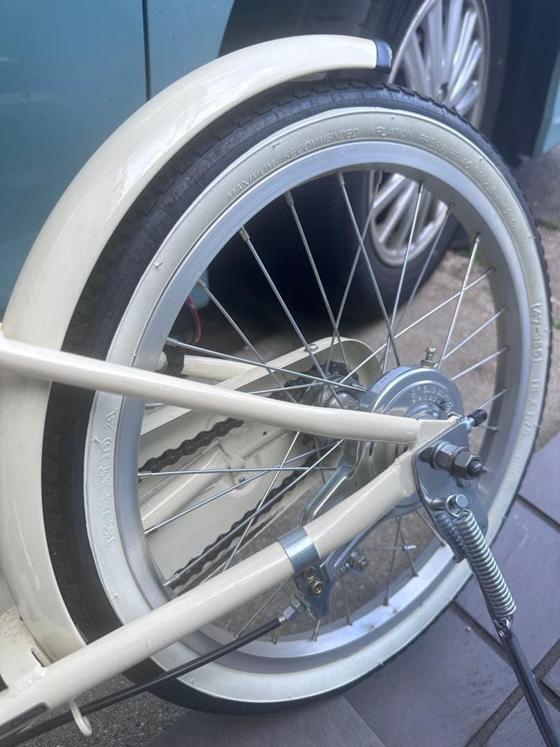 子供用 自転車 あさひ イノベーションファクトリー 18インチ アイボリー