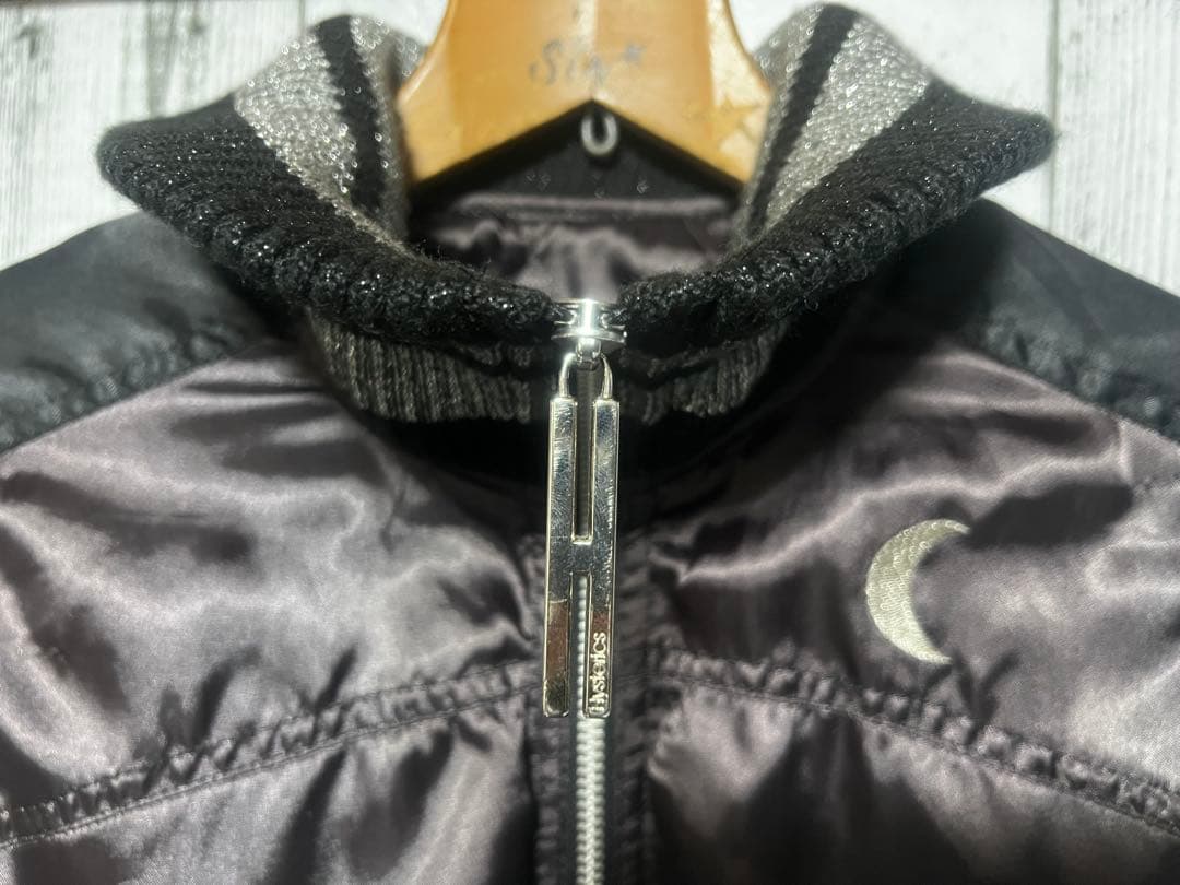 00s HYSTEIC GLAMOUR ガール 刺繍 短丈 スカジャン ムーン