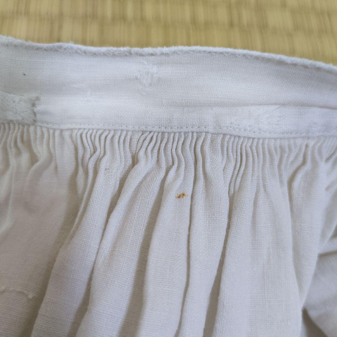 本日のみ値下げ！　ヨーロッパ　アンティーク　チャーチスモック　リネン