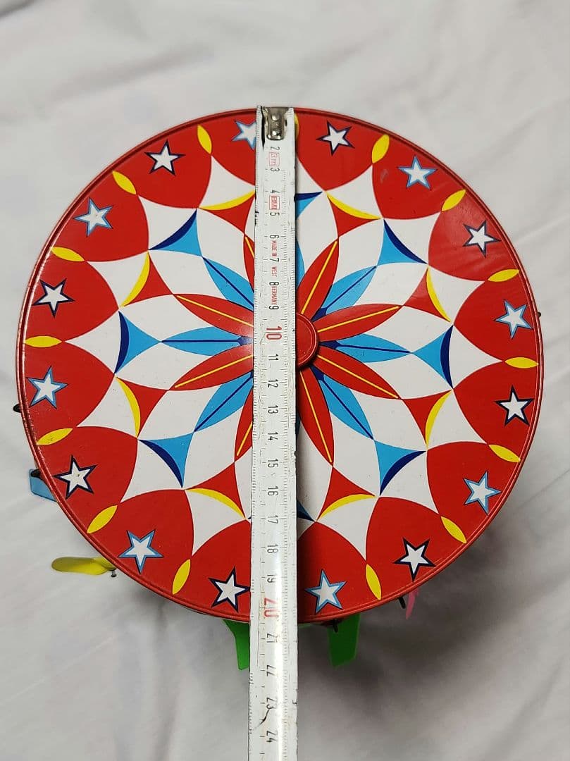 レトロ ブリキ玩具 日本製 メリーゴーランド ネジ式 ATCアサヒ玩具 動作品