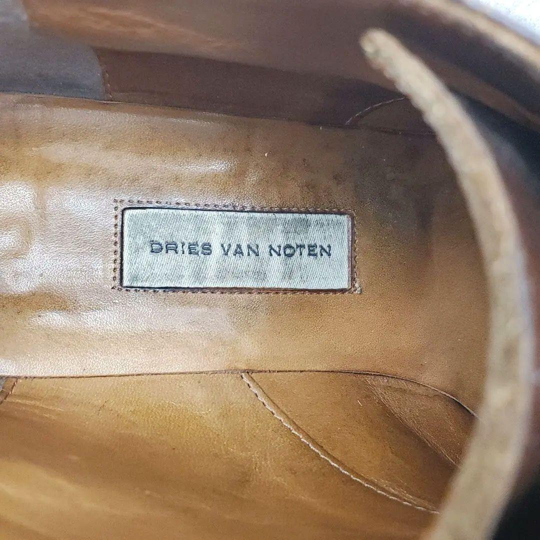 ✨ドリスヴァンノッテン✨ ブローグシューズ 23.5cm 濃茶 イタリア製 本革