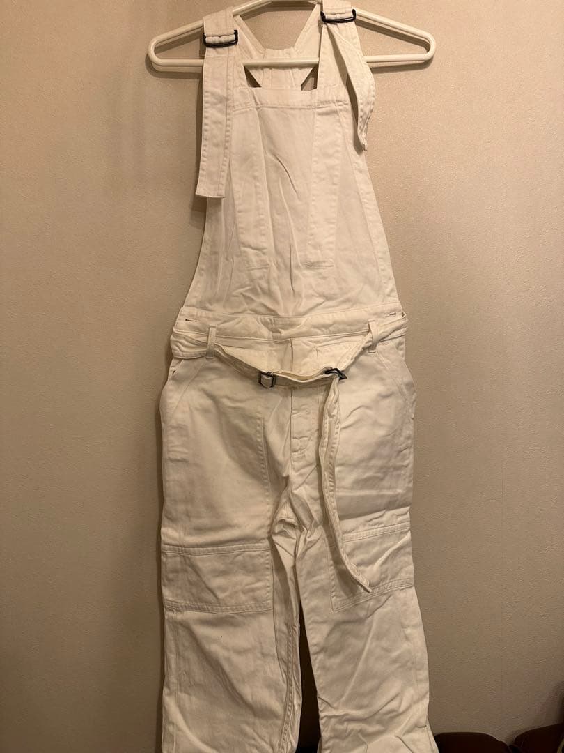 DRIES VAN NOTEN ホワイトオーバーオール