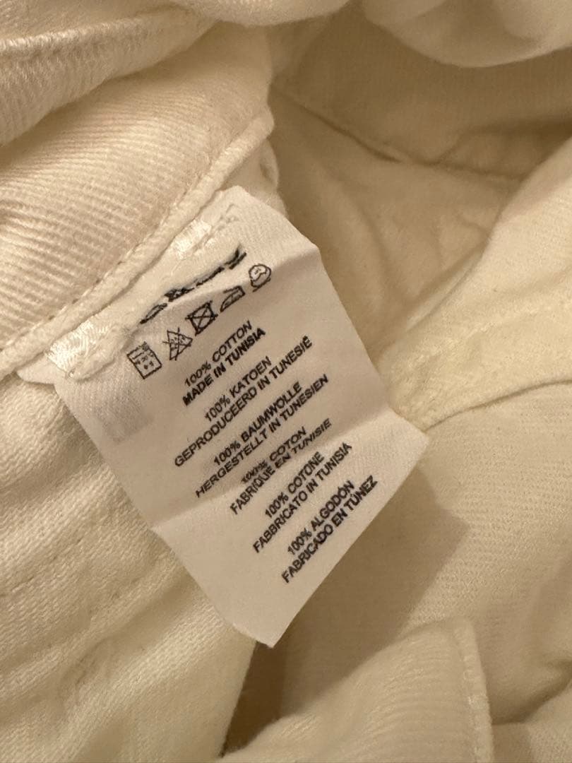 DRIES VAN NOTEN ホワイトオーバーオール