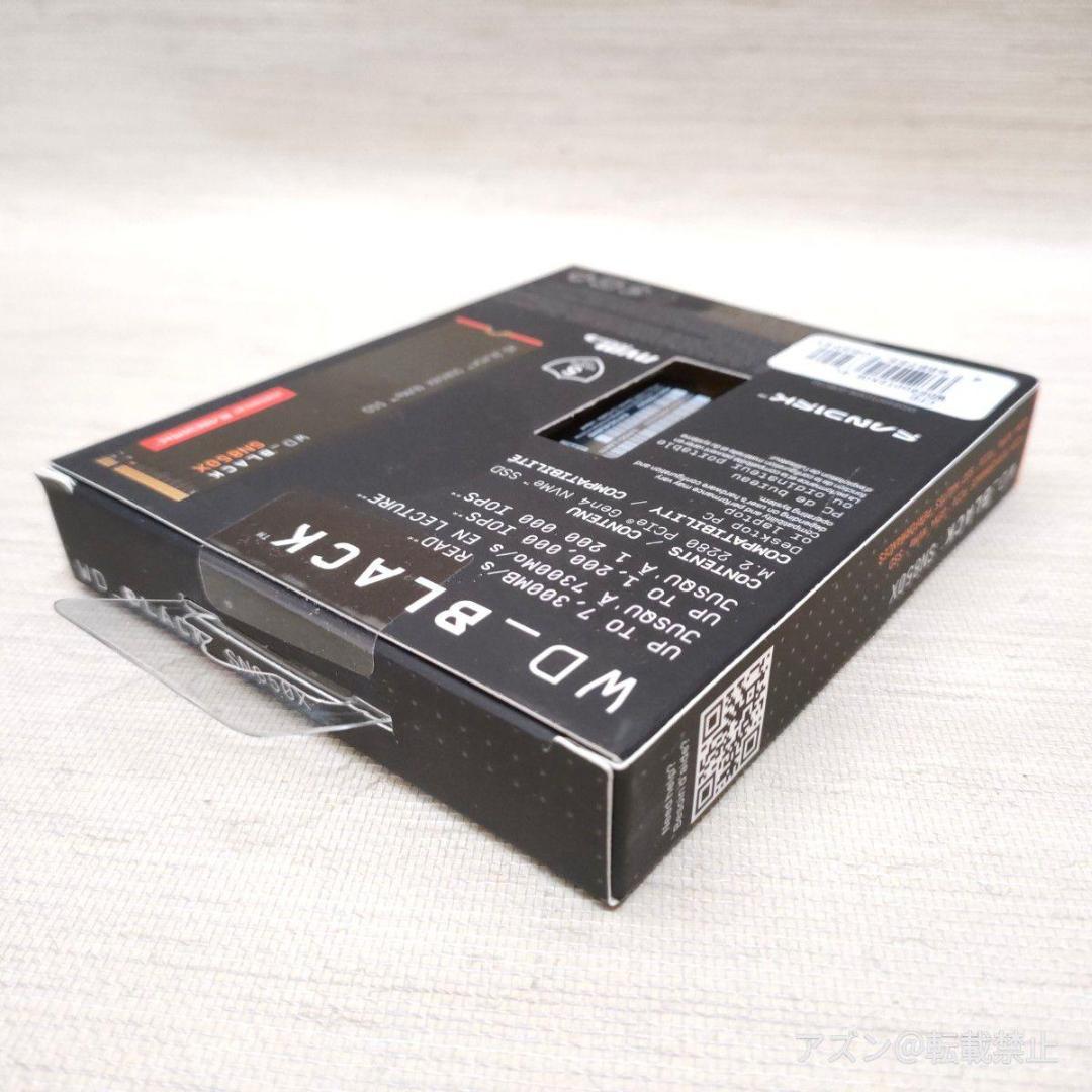 内蔵型SSD WD BLACK SN850X M.2 SSD 4TB NVMe PCIe Ge