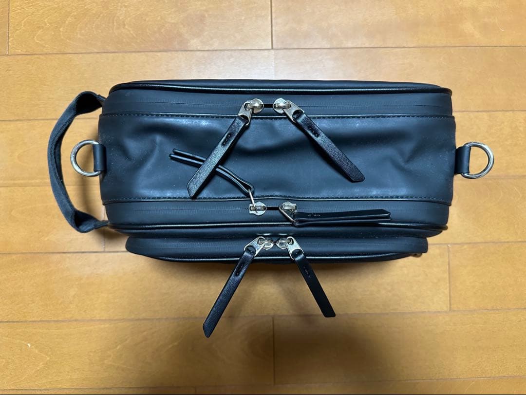 MARK&LONA T-LINE ターポリンポーチ ブラック