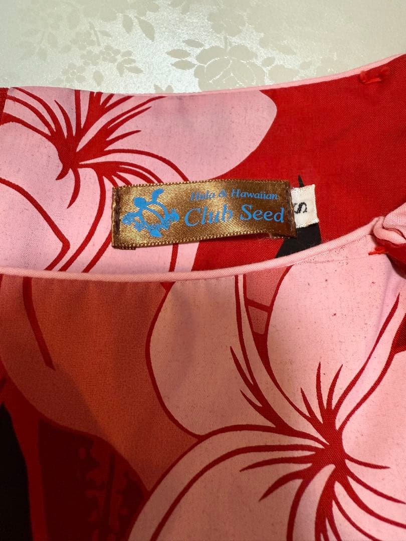 Hura＆Hawaiian Club Seed ꕤ︎︎フラダンス ドレス 赤ꕤ︎︎