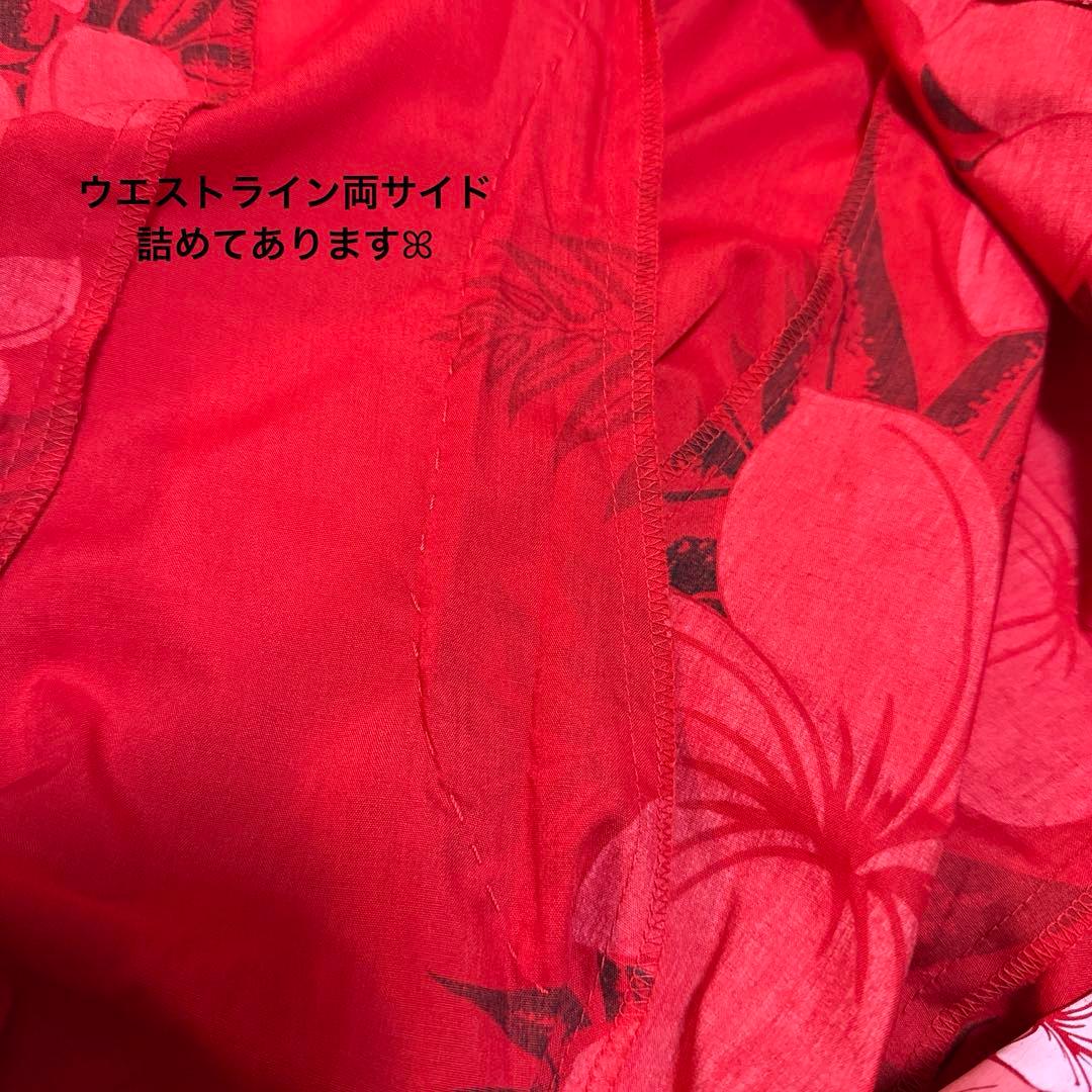 Hura＆Hawaiian Club Seed ꕤ︎︎フラダンス ドレス 赤ꕤ︎︎