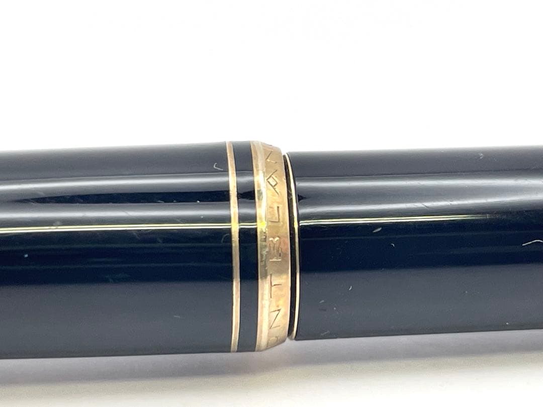 【S】Mont Blanc モンブランNo.22 万年筆 筆記用具 ブラック
