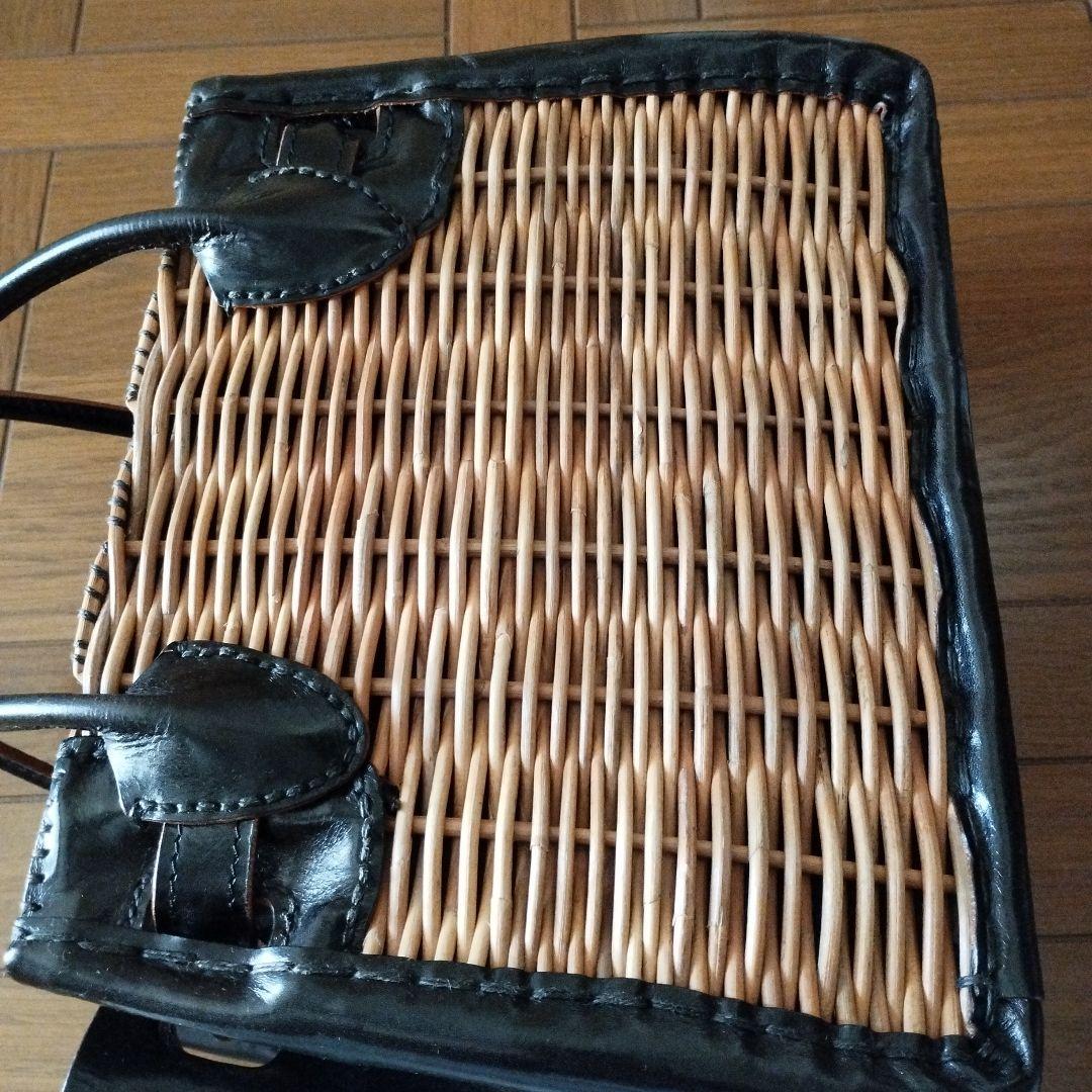 a*読様 エバゴス　籠バッグ