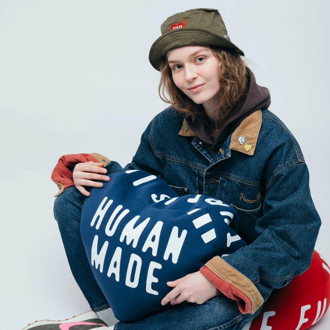 2セット HUMAN MADE ヒューマンメイド Red navy クッション