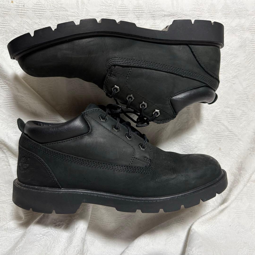 ティンバーランド　ベーシックオックス　ヌバックレザー　黒　26.5cm