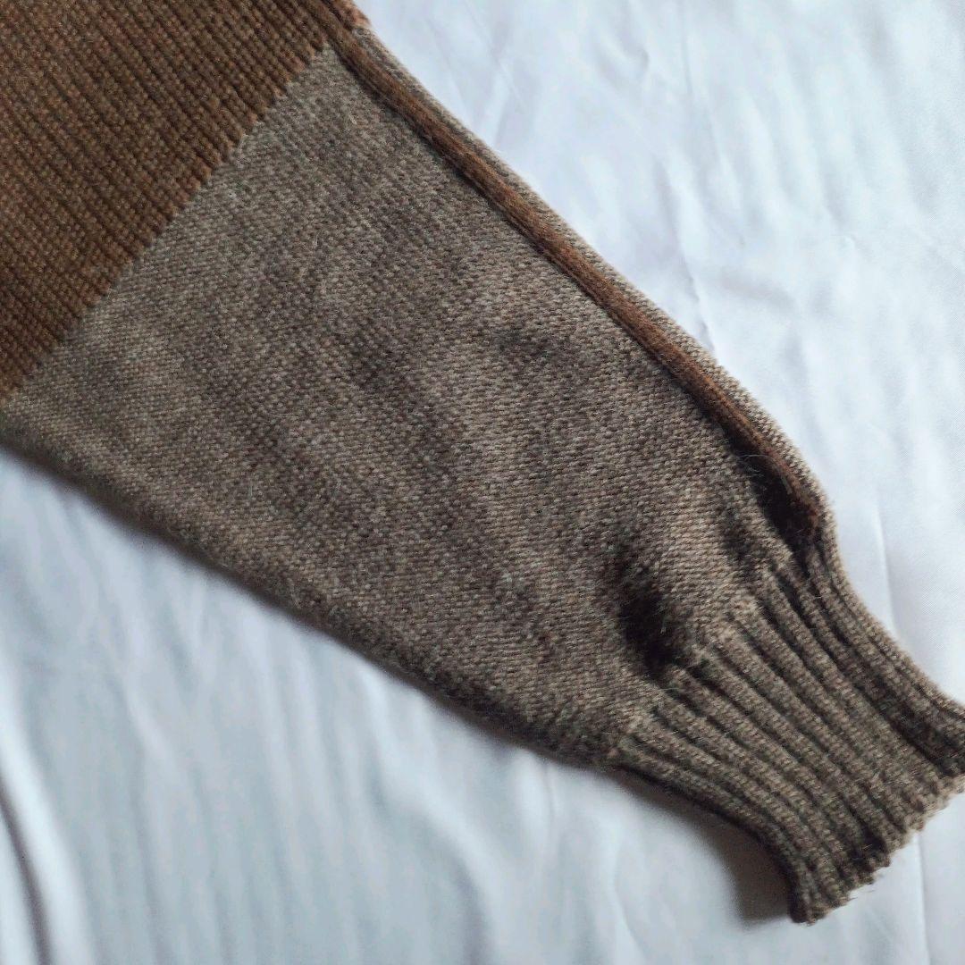 GIVENCHY ヴィンテージ ウール アルパカ 切り替え ニット セーター