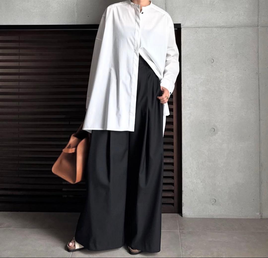 lohen ローヘン　バックスリットオーバーサイズシャツ　White 新品