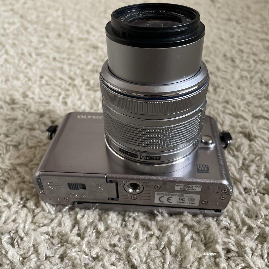 OLYMPUS PEN Lite E-PL3 ミラーレス一眼カメラ シルバー