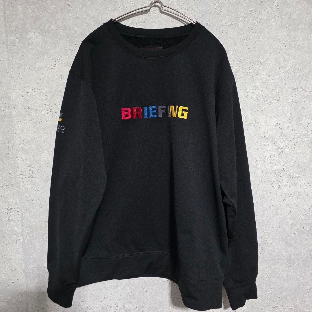 BRIEFING ZOZO ゴルフウェア トレーナー 23年 ブラック Mサイズ