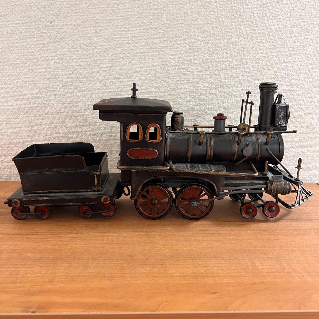 ブリキ模型 機関車 アメリカン雑貨 レトロ