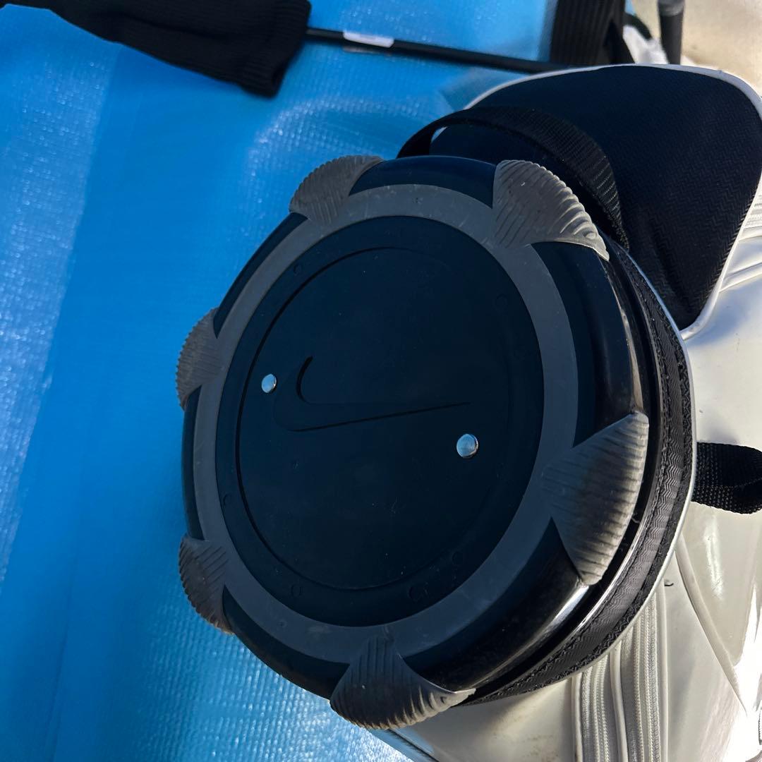 NIKE GOLF キャディバッグ ホワイト/ブラック極上美品！