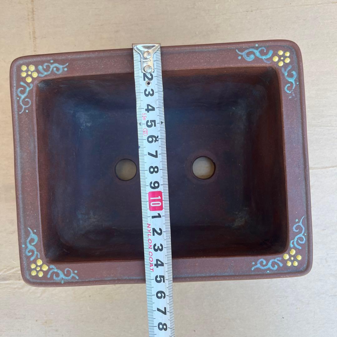 落鑑有り　植木鉢