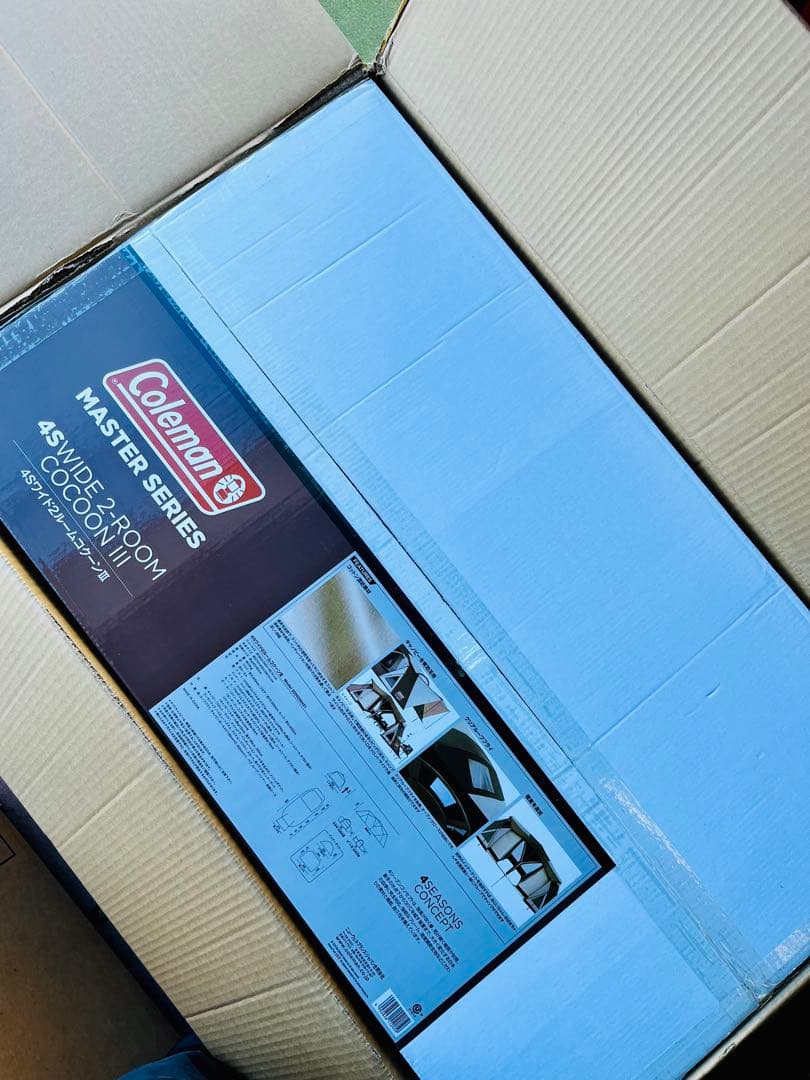 新品　コールマン 4Sワイド2ルームコクーンIII マスターシリーズ　大型テント