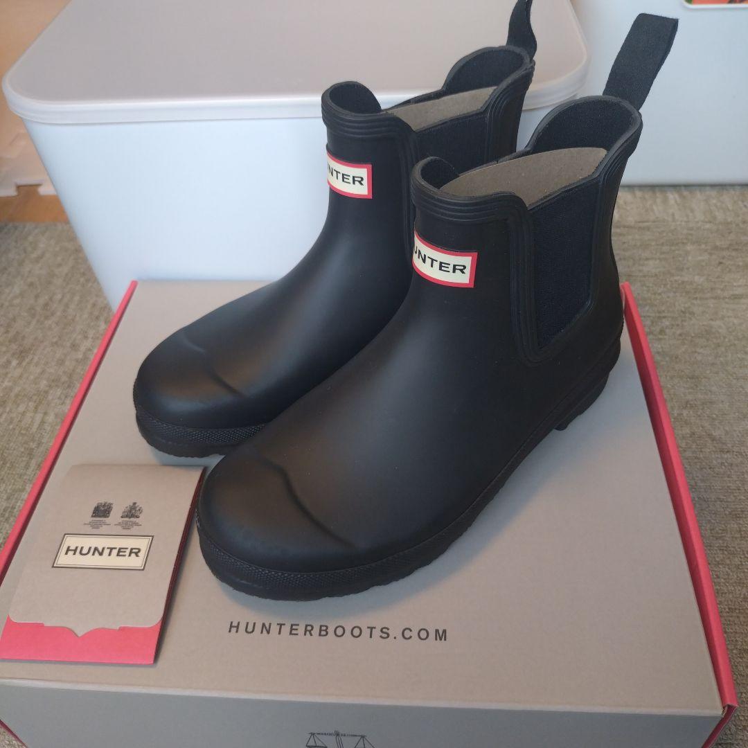 【美品】ハンター　レディース　コマンドチェルシーブーツ　UK5 24