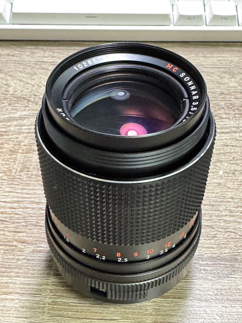 レンズ(単焦点) Carl Zeiss Jena DDR MC Sonnar 135mm F3.5