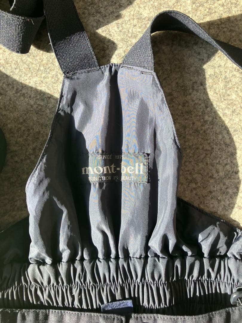 mont-bell スキー　スノボ　パンツ　ブラック