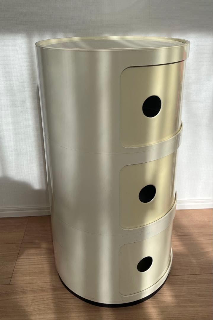 【正規品】 カルテル コンポニビリ 3段 ホワイト Kartell