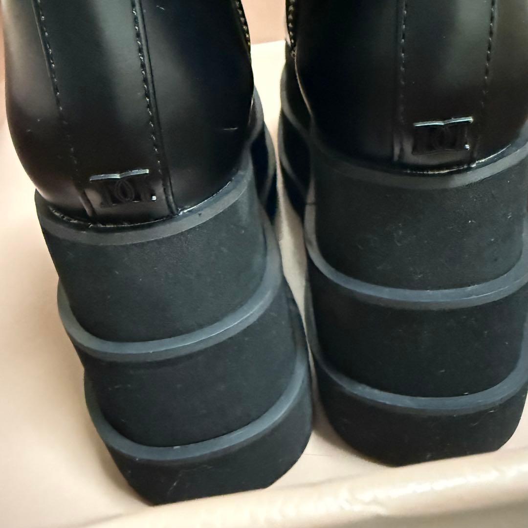 Darich 超厚底ブーツ XS 一度着用のみ ♡ヒール11.2cm箱付き。