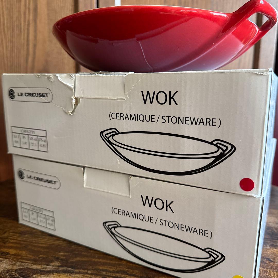 LE CREUSET ル・クルーゼ　WOK3点セット