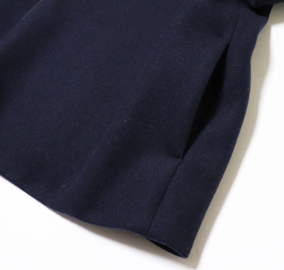 《ユキ》中わた フーデットショートコート ジャケット 1(9サイズ)