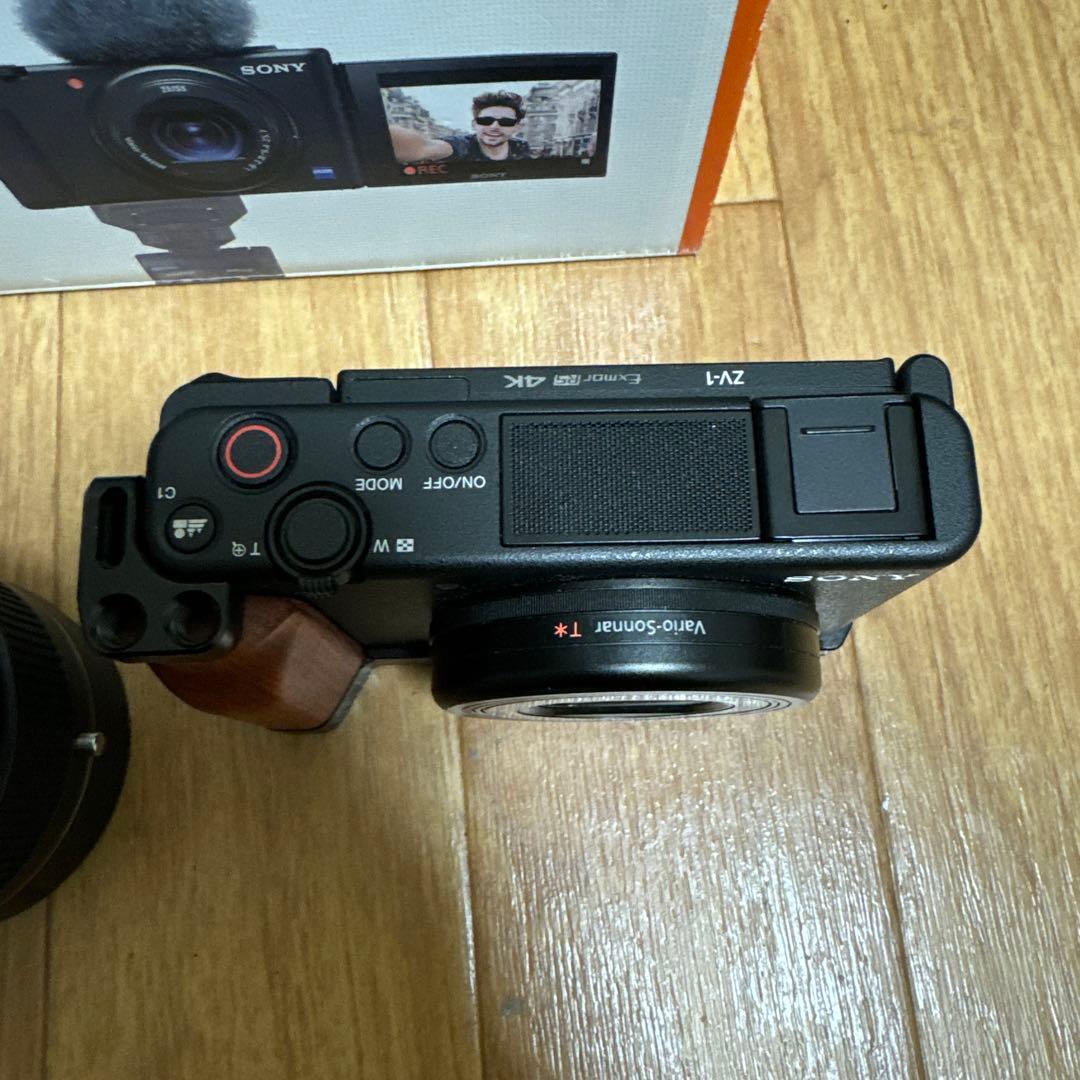sony zv-1 本体と付属品