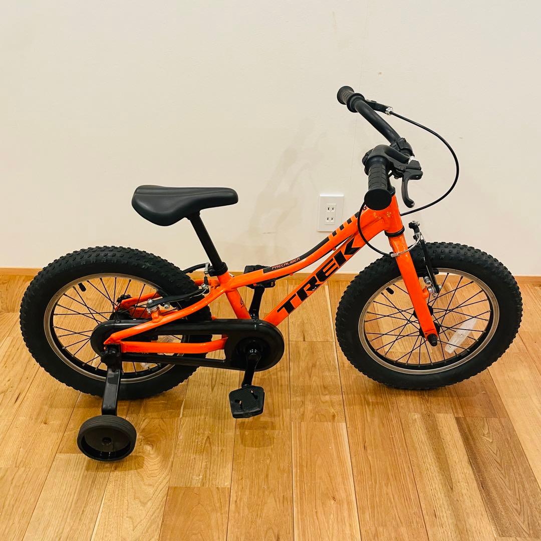 良品 TREK トレック　PRECALIBER 16インチ　オレンジ 自転車