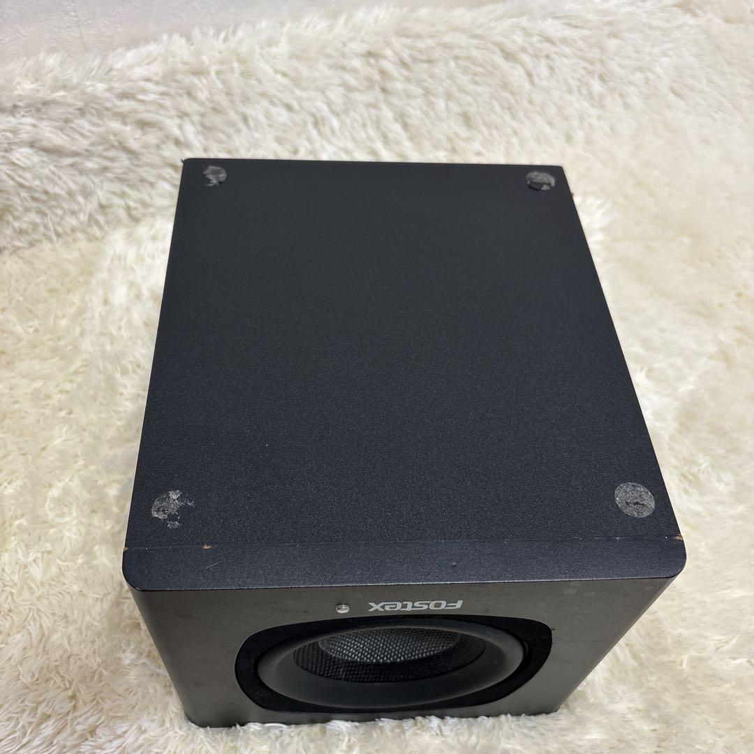 Fostex PM-SUBmini アクティブサブウーファー　RCAケーブル付き