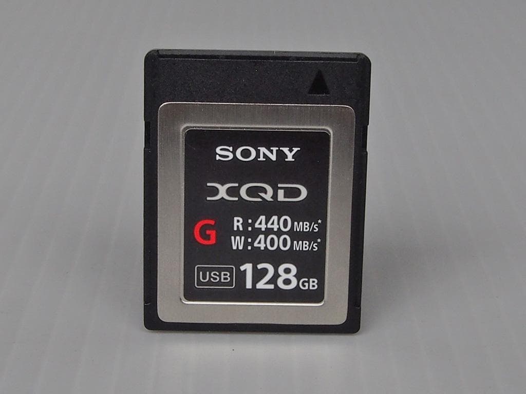 ■SONY製 XQDメモリーカード 128GB QD-G128E 元箱あり