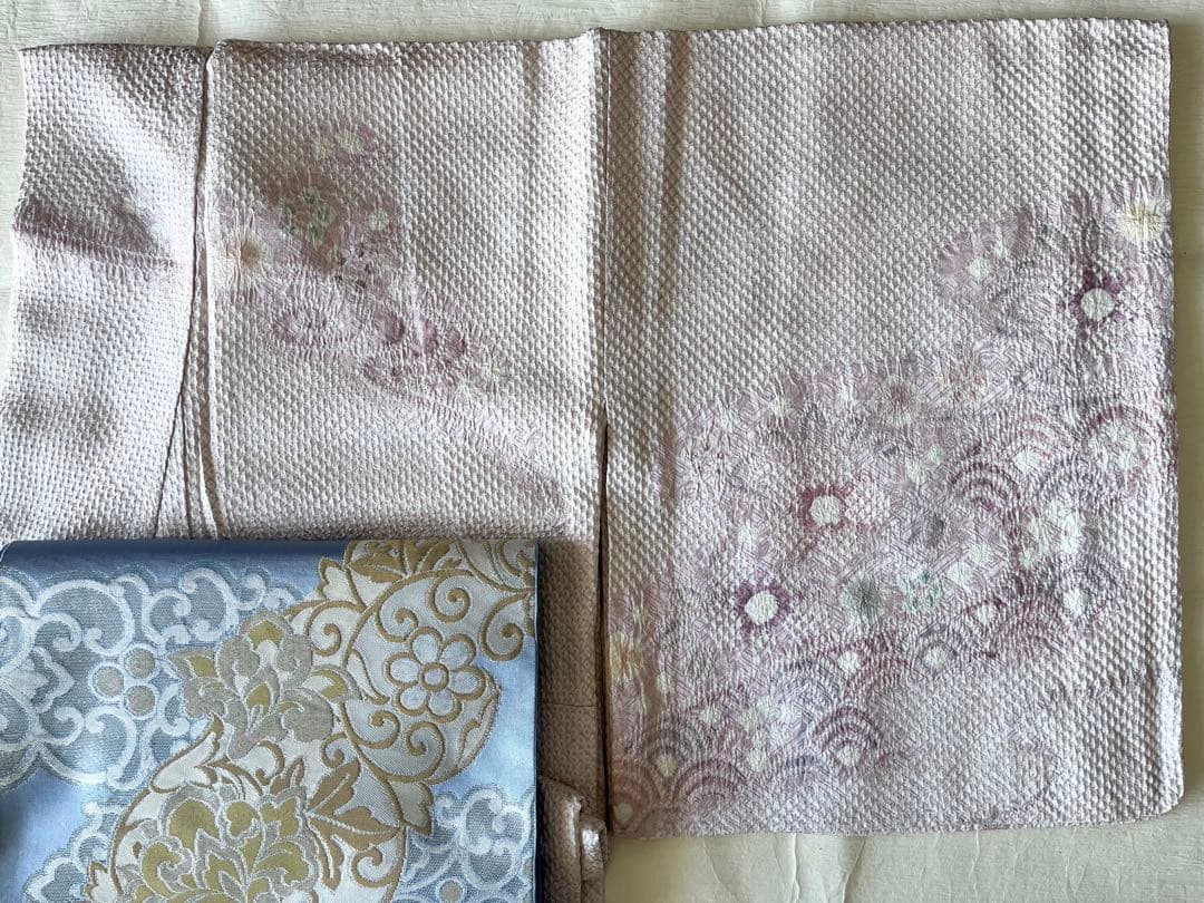 章　藤娘きぬたや◆幻想的な流水文様の訪問着◆総絞り