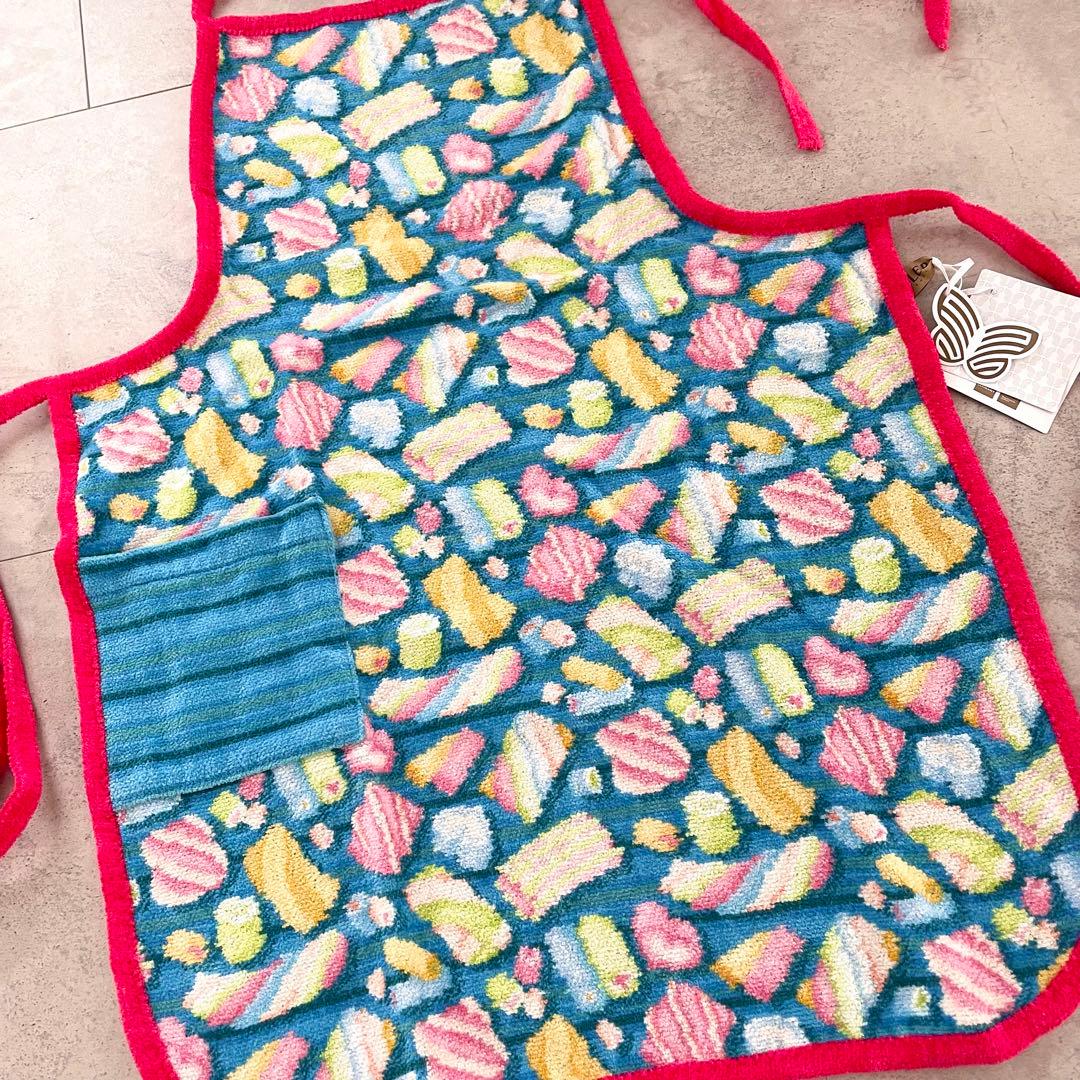 【新品限定柄】フェイラー　エプロン　キャンディ